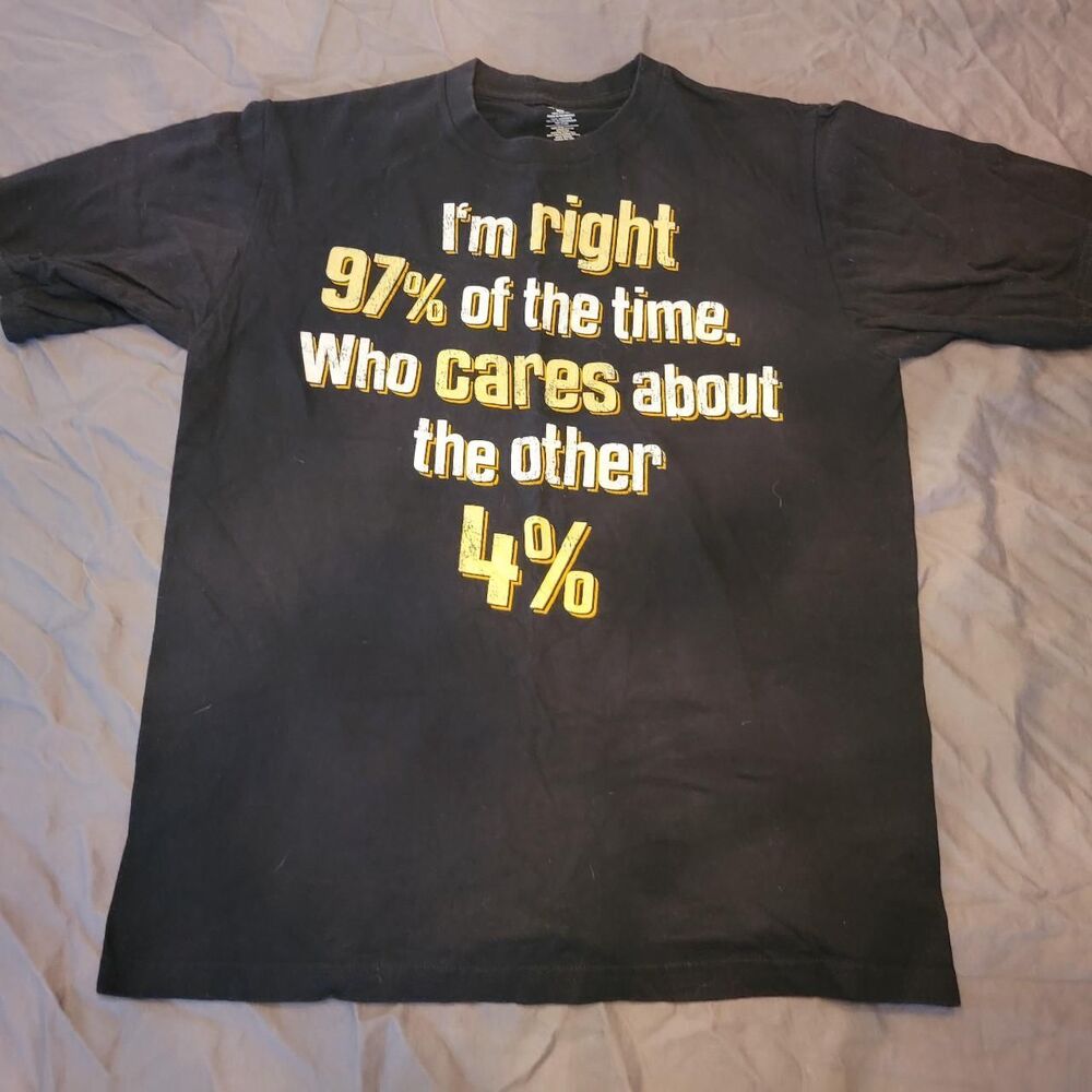 Hot-topic Men's Brown and Navy T-shirt